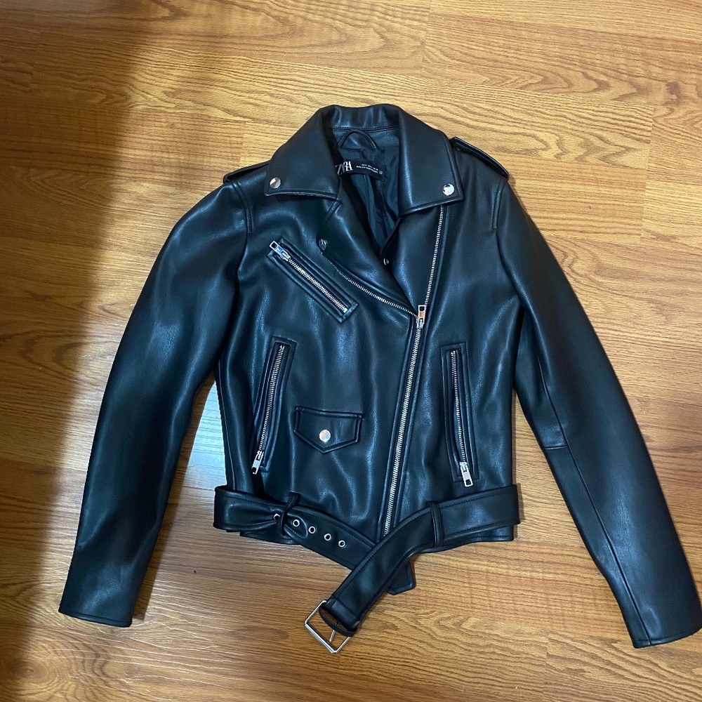 Leather jacket
